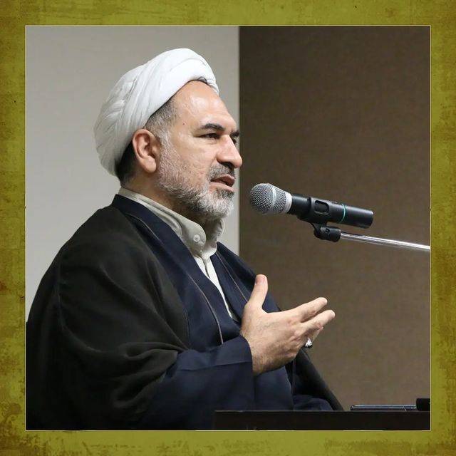 دکتر مهراب صادق نیا در هشتمین جلسه کارگاه «دراماتورژی متون مقدس در سینما»