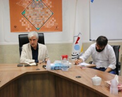 آقایان دکتر مسعود نقاش زاده و هادی نائیجی در چهل و هفتمین نشست تخصصیِ دراماتورژی قرآن کریم آقایان دکتر مسعود نقاش زاده و هادی نائیجی در چهل و هفتمین نشست تخصصیِ دراماتورژی قرآن کریم